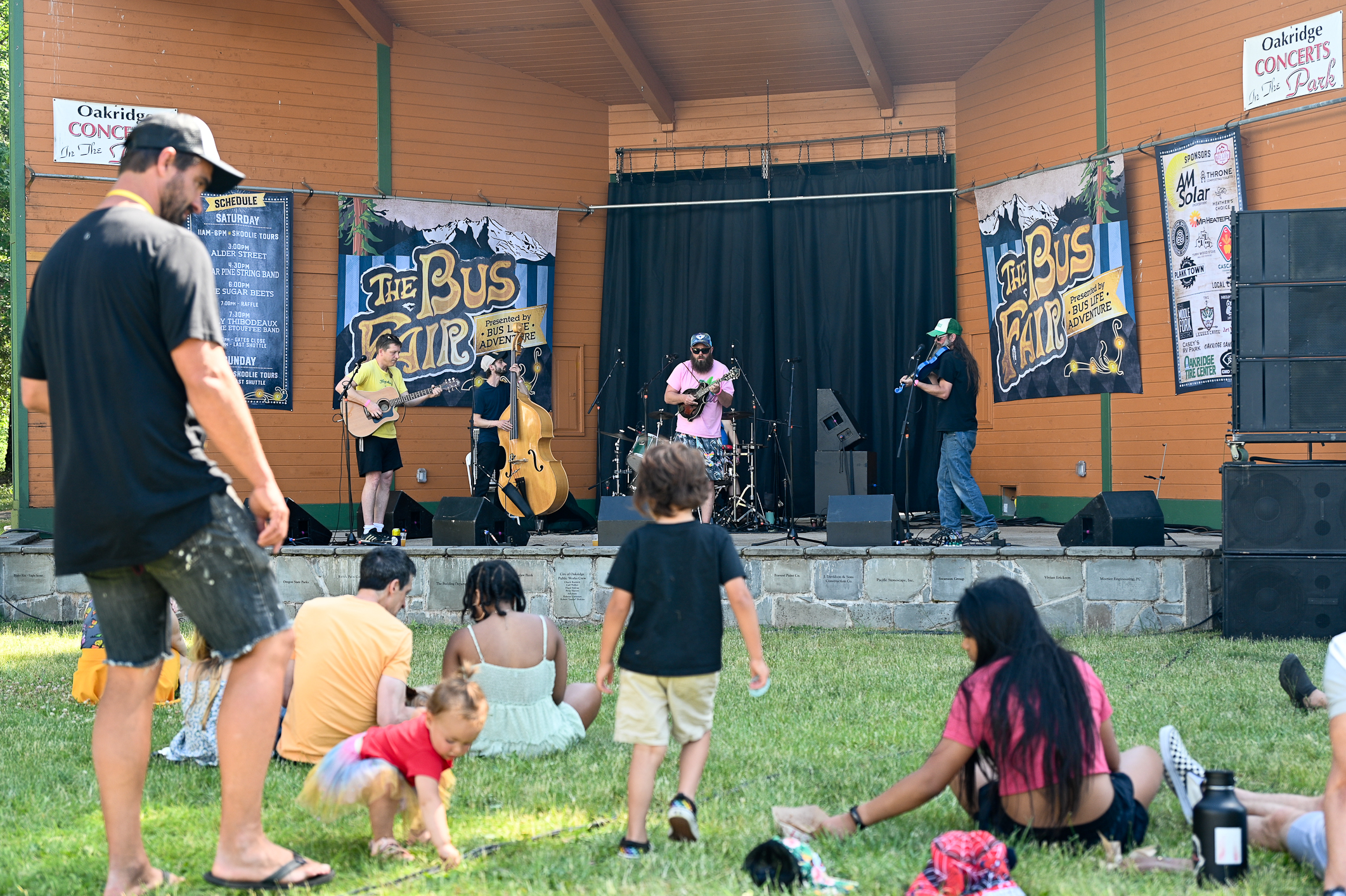 Live music at The Bus Fair